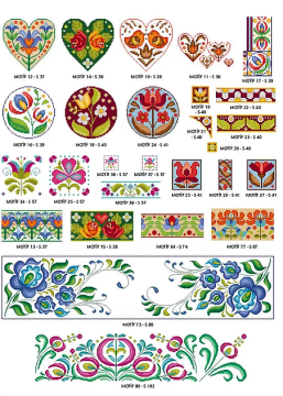 KANAVİÇE FOLK ART ÇİÇEKLER