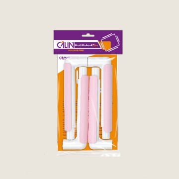 CÂLIN NAKIŞ KASNAĞI 20 cm x 20 cm - PEMBE KLİPS / PRATİKASNAK PLUS KASNAK