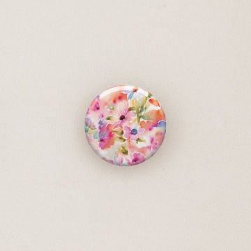 MIKNATISLI İĞNE TUTUCU-PEMBE ÇİÇEKLER