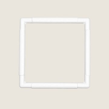 CÂLIN NAKIŞ KASNAĞI 28 cm x 28 cm - BEYAZ KLİPS / PRATİKASNAK PLUS KASNAK