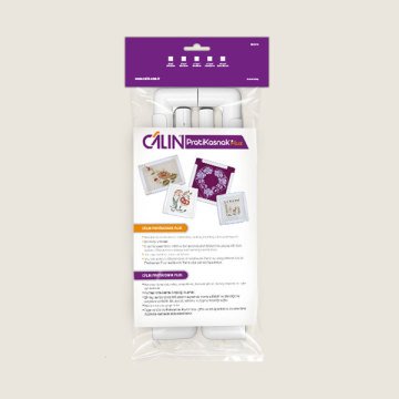 CÂLIN NAKIŞ KASNAĞI 20 cm x 28 cm - BEYAZ KLİPS / PRATİKASNAK PLUS KASNAK