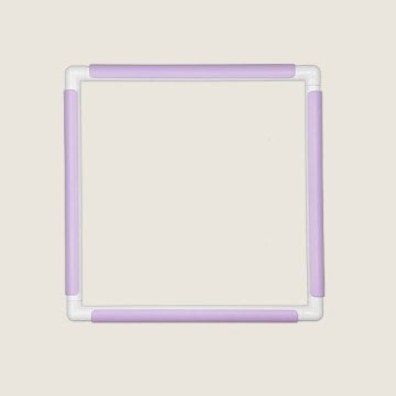 CÂLIN NAKIŞ KASNAĞI 35,5 cm x 35,5 cm - LİLA KLİPS / PRATİKASNAK PLUS KASNAK