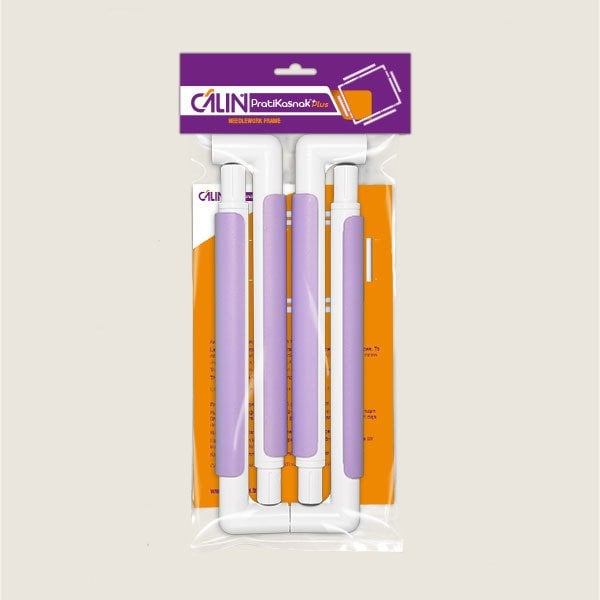 CÂLIN NAKIŞ KASNAĞI 28 cm x 28 cm - LİLA KLİPS / PRATİKASNAK PLUS KASNAK